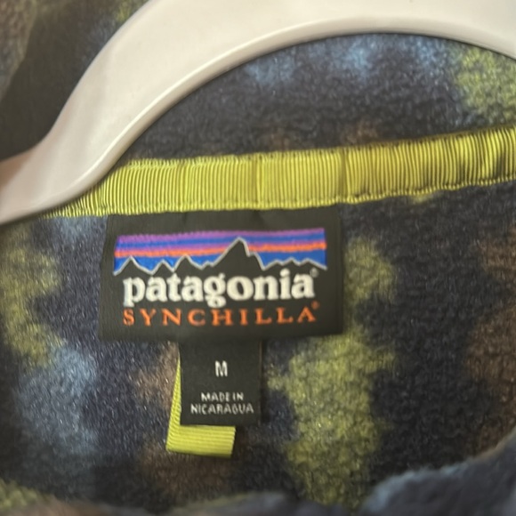 Patagonia men’s lightweight snap T Synchilla pullover - Picture 3 of 4